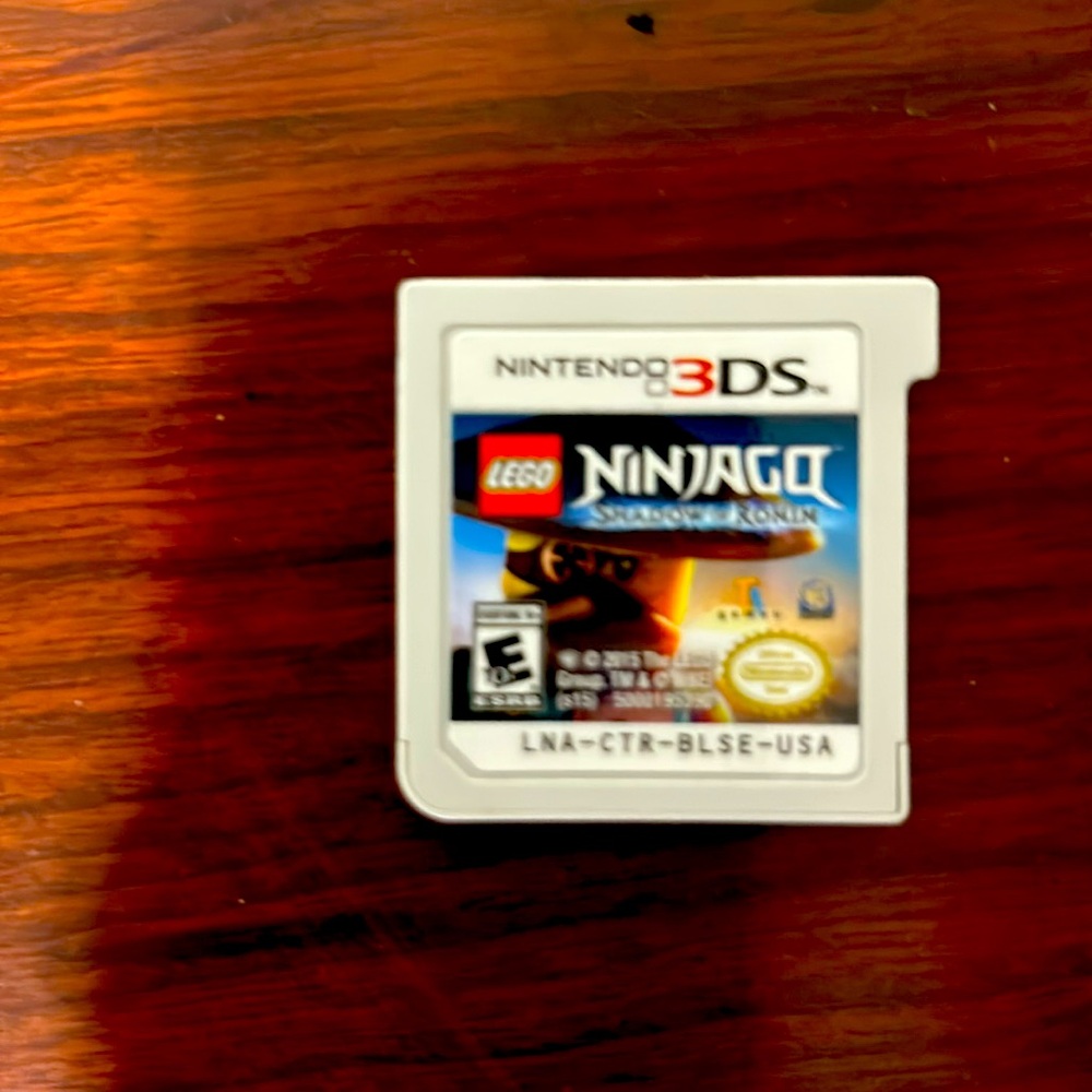 Ninjago shadow of Ronin Nintendo 3DS
